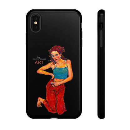 Tough Cases - iPhone - Motiv: Lea, Schwarz