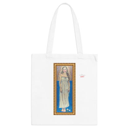 Tote Bag - Motiv: Marie (gerahmt), einseitig bedruckt, H 30,5 cm