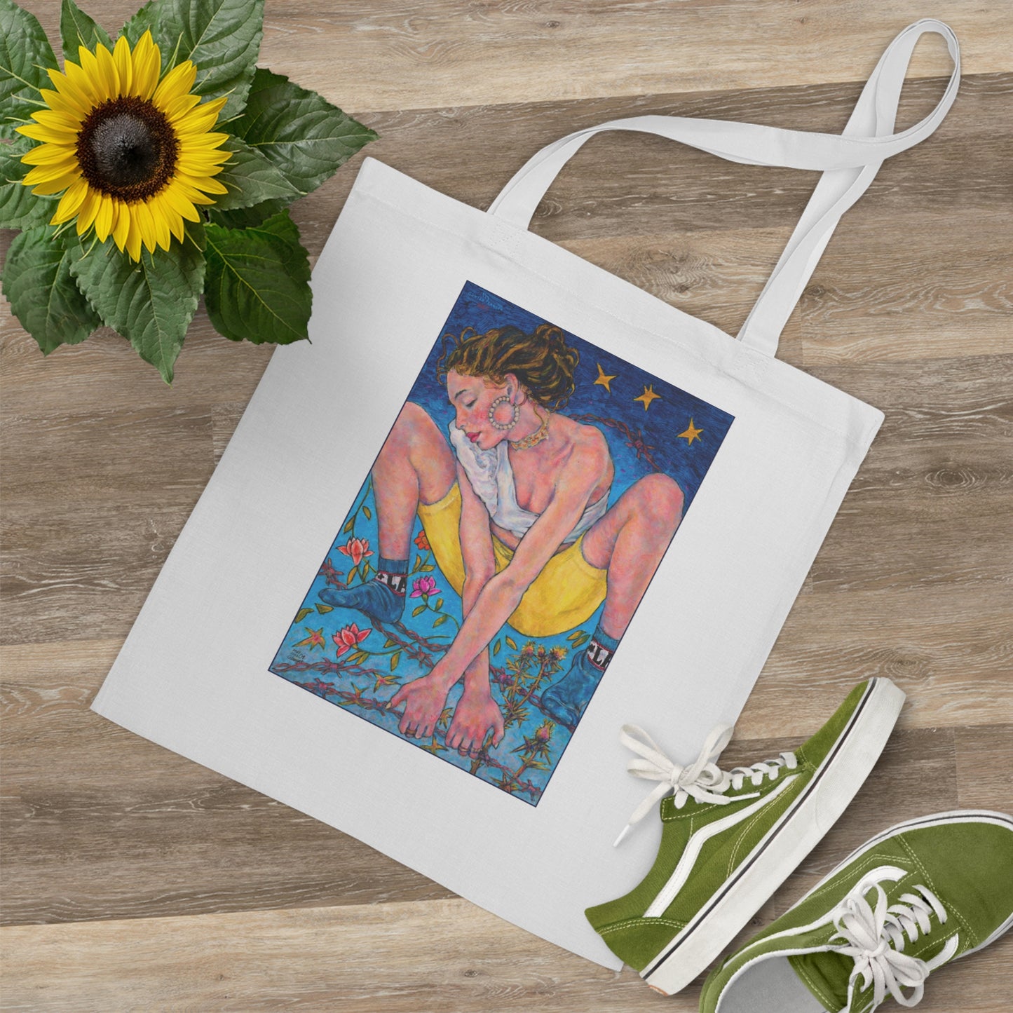 Tote Bag - Motiv: Alva, einseitig bedruckt, H 30,5 cm