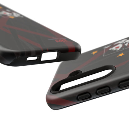 Tough Cases - Google Pixel - Samsung Galaxy - Motiv:  "Miau" klein H 8 cm, Sternenhimmel, Mikado3