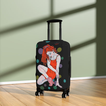Luggage Cover - Motiv: Julia, Farbkreise