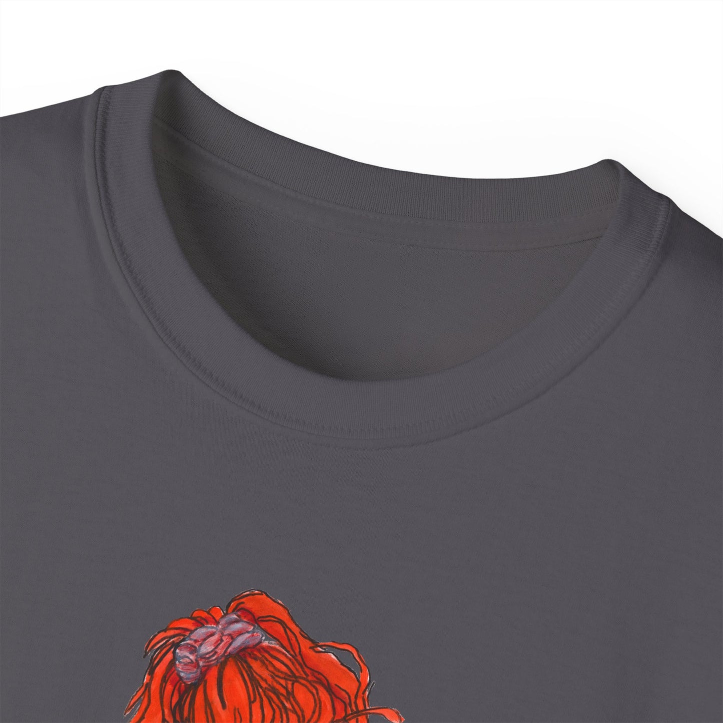 Unisex Ultra Cotton Tee - Motiv: Front Julia,  H 33,5 cm