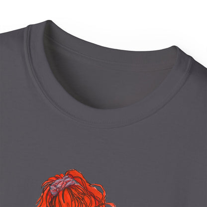 Unisex Ultra Cotton Tee - Motiv: Front Julia,  H 33,5 cm