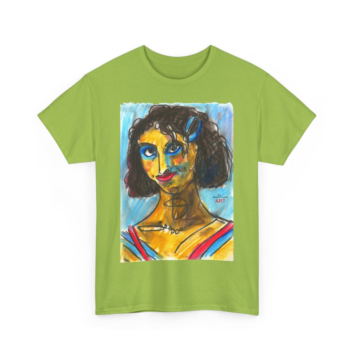 Unisex Heavy Cotton Tee - Motiv: Front Frechdax
