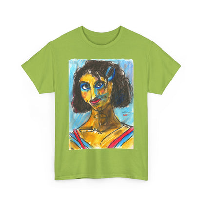 Unisex Heavy Cotton Tee - Motiv: Front Frechdax