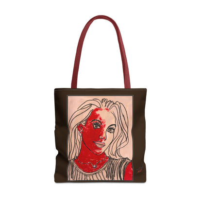 Tote Bag (AOP) - Motiv: Christina 37,5cm