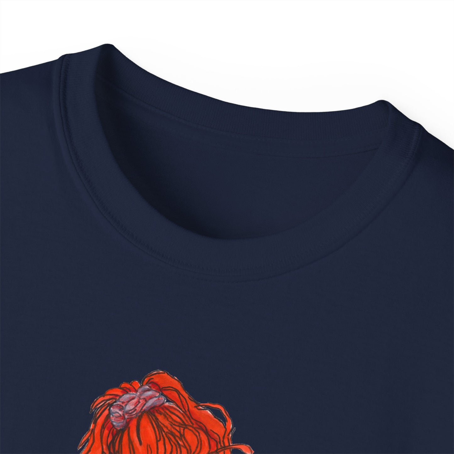 Unisex Ultra Cotton Tee - Motiv: Front Julia,  H 33,5 cm