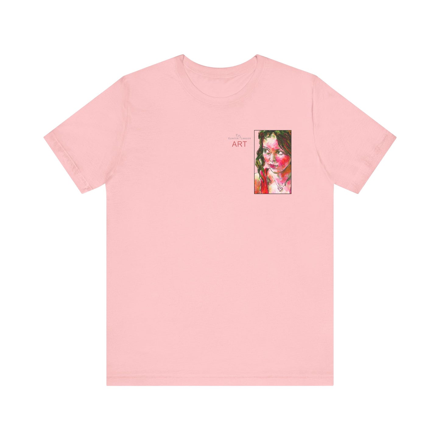 Unisex Jersey Short Sleeve Tee - Motiv: Front Alea (Ausschnitt) & Rückseite  Alea