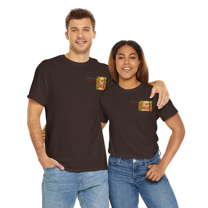 Unisex Heavy Cotton Tee - Motiv: Romina, H 7 cm