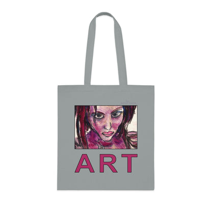 Cotton Tote - Motiv: Lola ART, einseitig bedruckt, H 17,5 cm