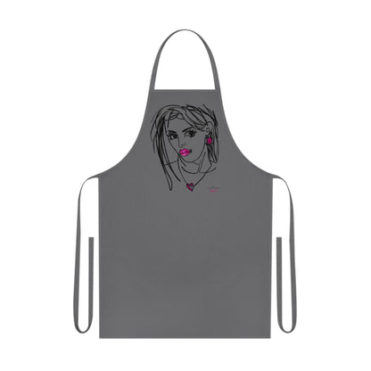 Cotton Apron - Motiv: Raja, H 31,64 cm
