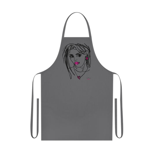 Cotton Apron - Motiv: Raja, H 31,64 cm