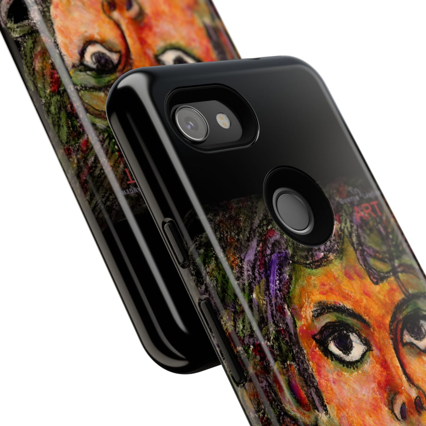 Tough Cases - Google Pixel - Samsung Galaxy - Motiv: MJ, Schwarz