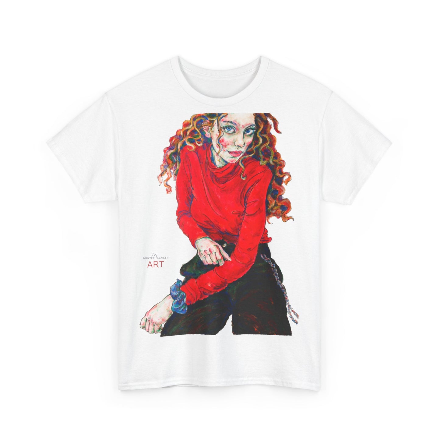 Unisex Heavy Cotton Tee - Motiv: Front Franciska