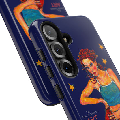 Tough Cases - Google Pixel - Samsung Galaxy - Motiv: Lea, Sternenhimmel