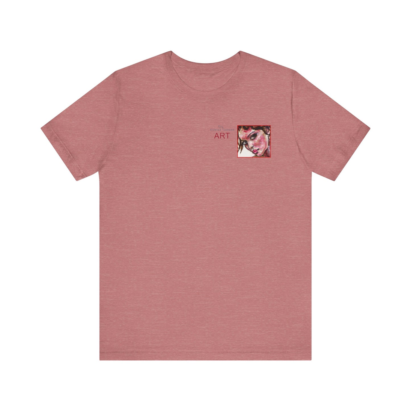 Copy of Unisex Jersey Short Sleeve Tee - Motiv: Annette, H 8 cm