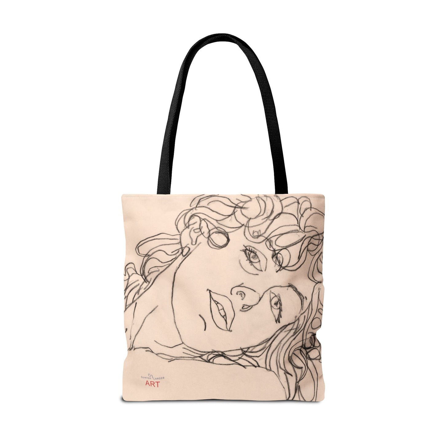 Tote Bag (AOP) - Motiv: Front Karla & Rückseite Lisa