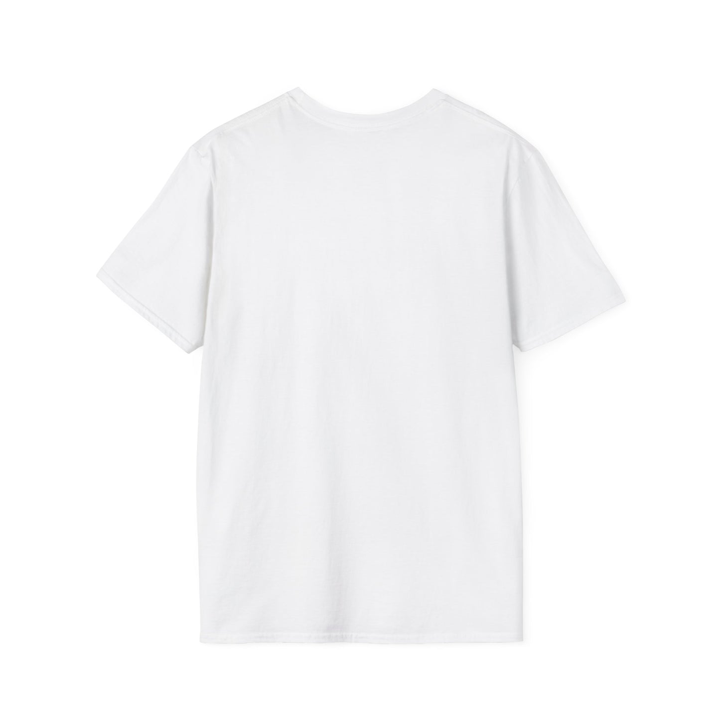 Unisex Softstyle T-Shirt - Motiv: Front Engel 3,  H 11,5 cm