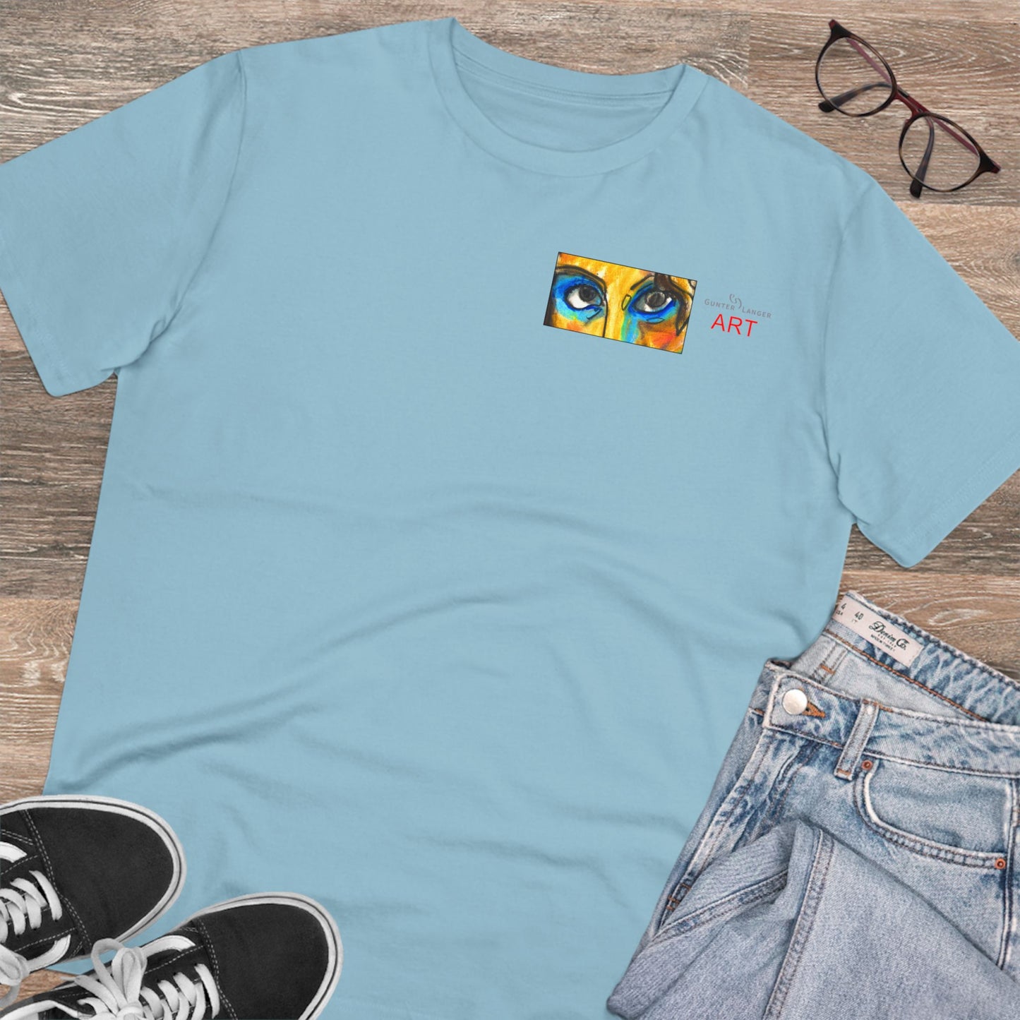 Organic Creator T-Shirt - Motiv Augen & Frechdax