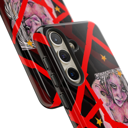 Tough Cases - Google Pixel - Samsung Galaxy - Motiv: Stella, Mikado