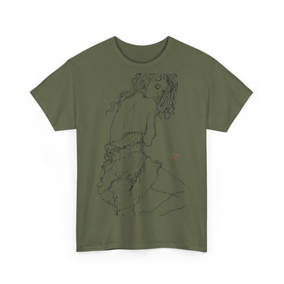 Unisex Heavy Cotton Tee - Motiv: Front Giselle