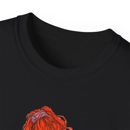 Unisex Ultra Cotton Tee - Motiv: Front Julia,  H 33,5 cm