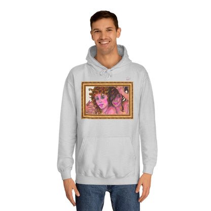 Unisex College Hoodie - Motiv: Front Sommer, H 23,5 cm