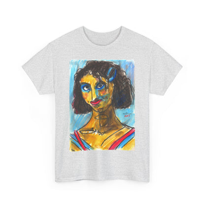 Unisex Heavy Cotton Tee - Motiv: Front Frechdax