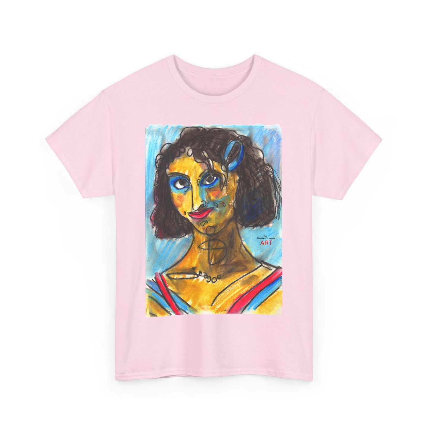 Unisex Heavy Cotton Tee - Motiv: Front Frechdax