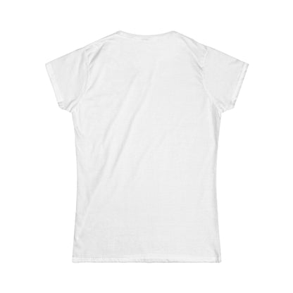 Women's Softstyle Tee - Motiv: Front Bei dir, (klein) H 15.5 cm