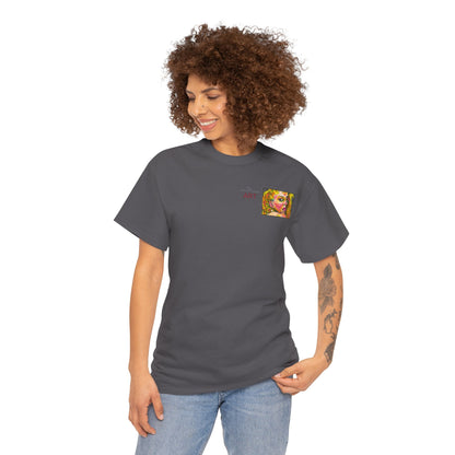 Unisex Heavy Cotton Tee - Motiv: Romina, H 7 cm