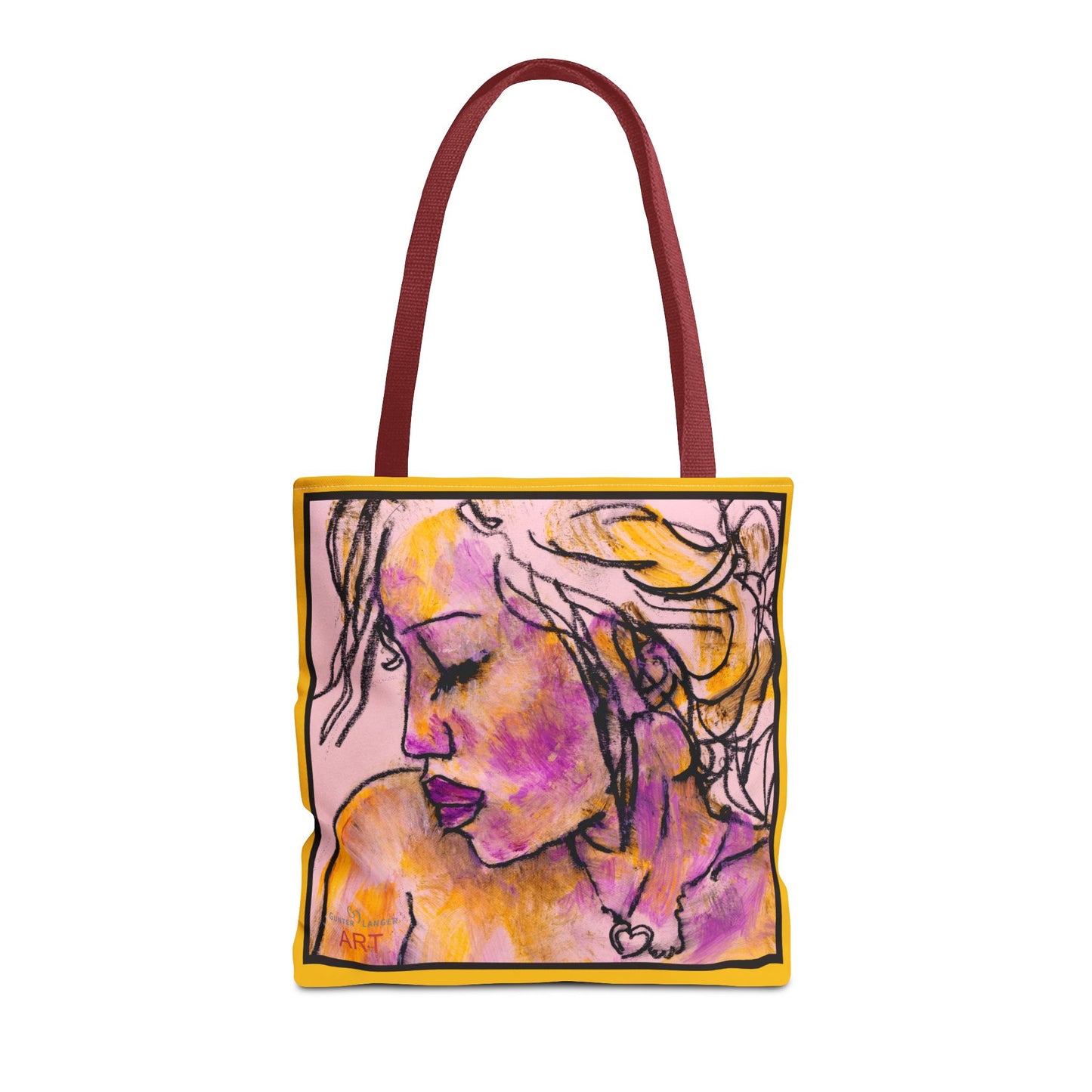 Tote Bag (AOP) - Motiv: Lilly & Romina 13", 16"