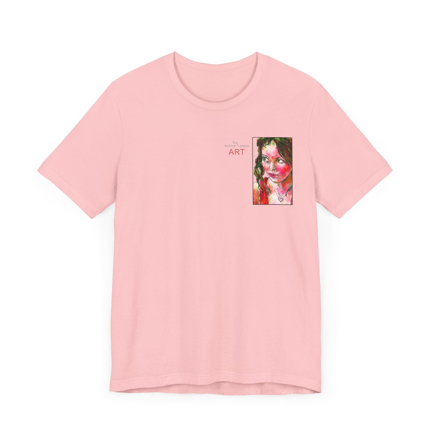 Unisex Jersey Short Sleeve Tee - Motiv: Front Alea (Ausschnitt) & Rückseite  Alea