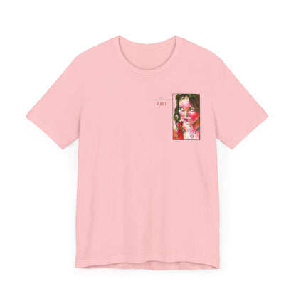 Unisex Jersey Short Sleeve Tee - Motiv: Front Alea (Ausschnitt) & Rückseite  Alea