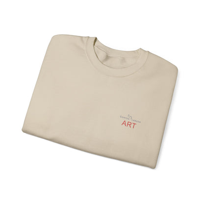 Unisex Heavy Blend™ Crewneck Sweatshirt - Motiv: Front Logo & Rückseite Pauline