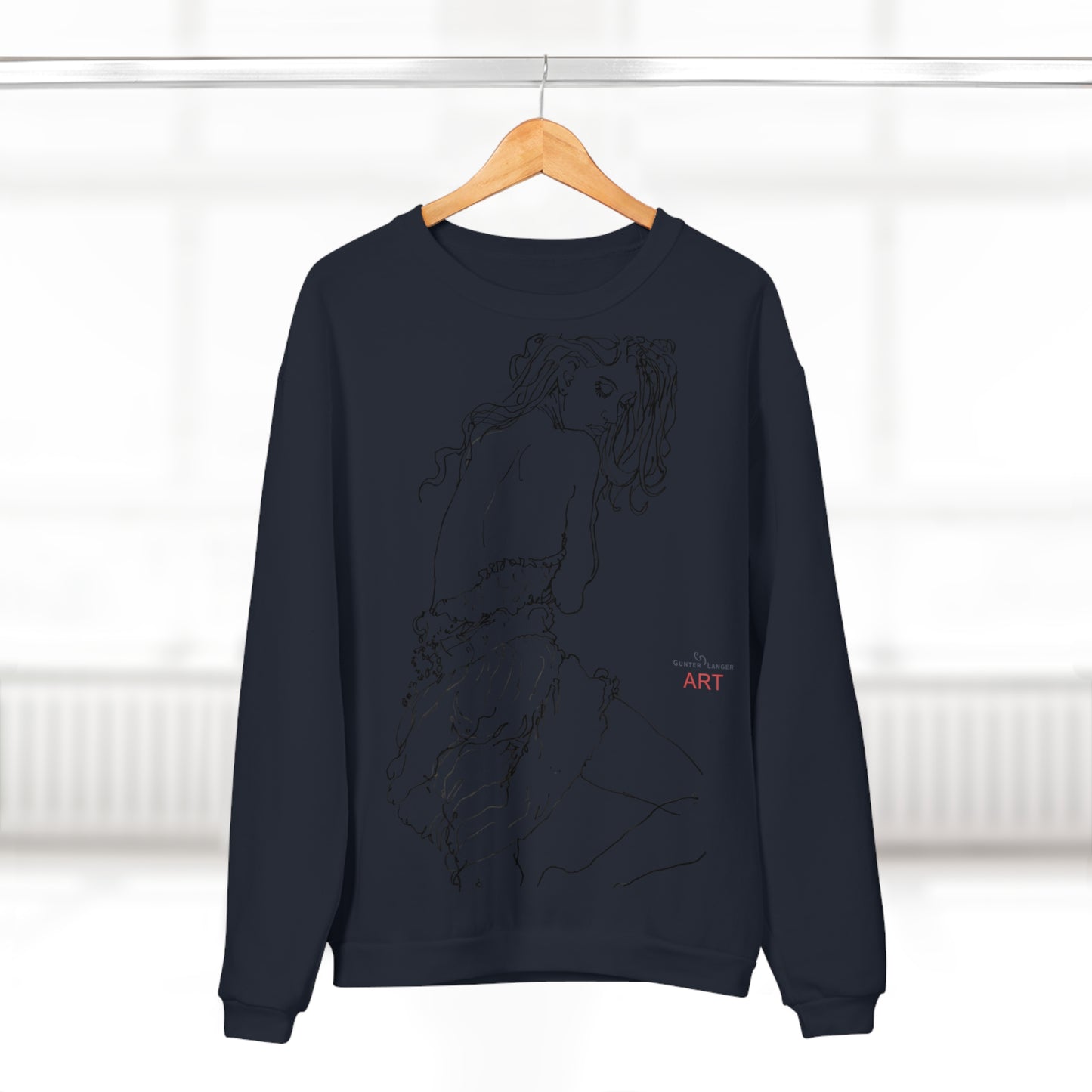Unisex Crew Neck Sweatshirt (EU) - Motiv: Giselle & Giselle