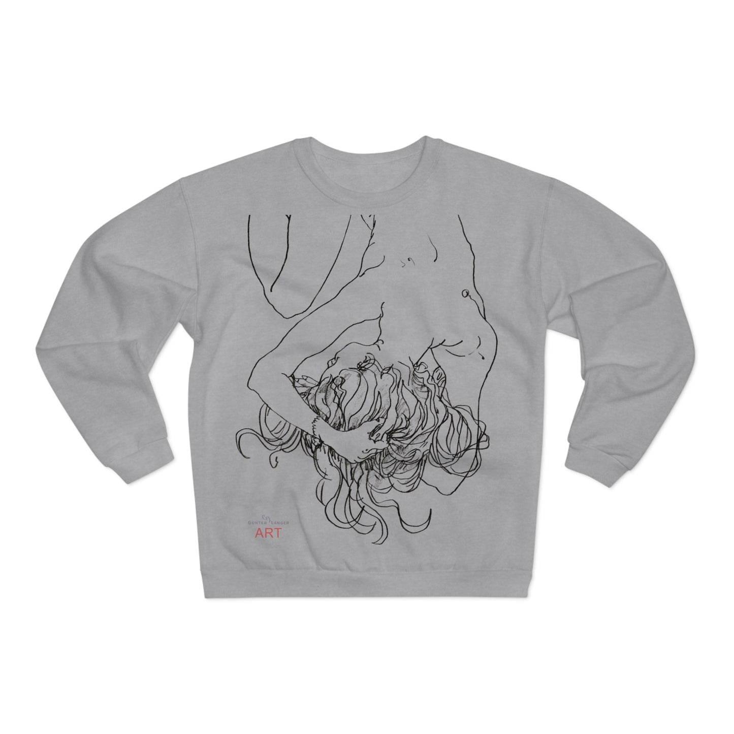 Unisex Crew Neck Sweatshirt (EU) - Motiv: Frontseite Alisha