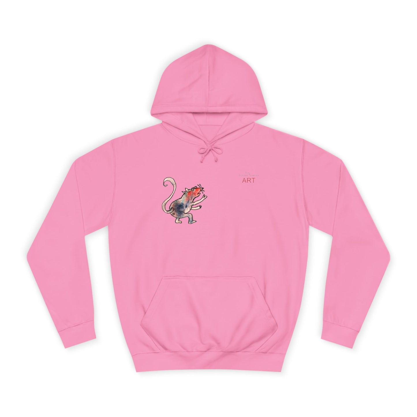 Unisex College Hoodie - Motiv: Ratte & Karambolage