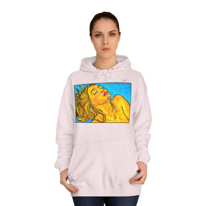 Unisex College Hoodie - Motiv: Front Fine, H 24,0 cm