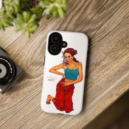 Tough Cases - iPhone - Motiv: Lea, Weiß