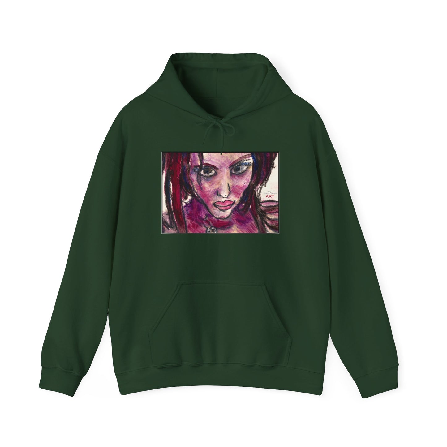 Unisex Heavy Blend™ Hooded Sweatshirt - Motiv Frontseite "Lola", H 19 cm