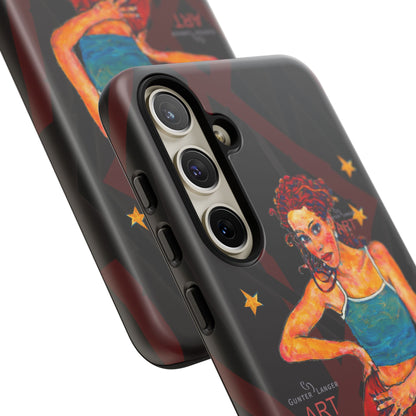 Tough Cases - Google Pixel - Samsung Galaxy - Motiv: Lea, Sternenhimmel, Mikado3