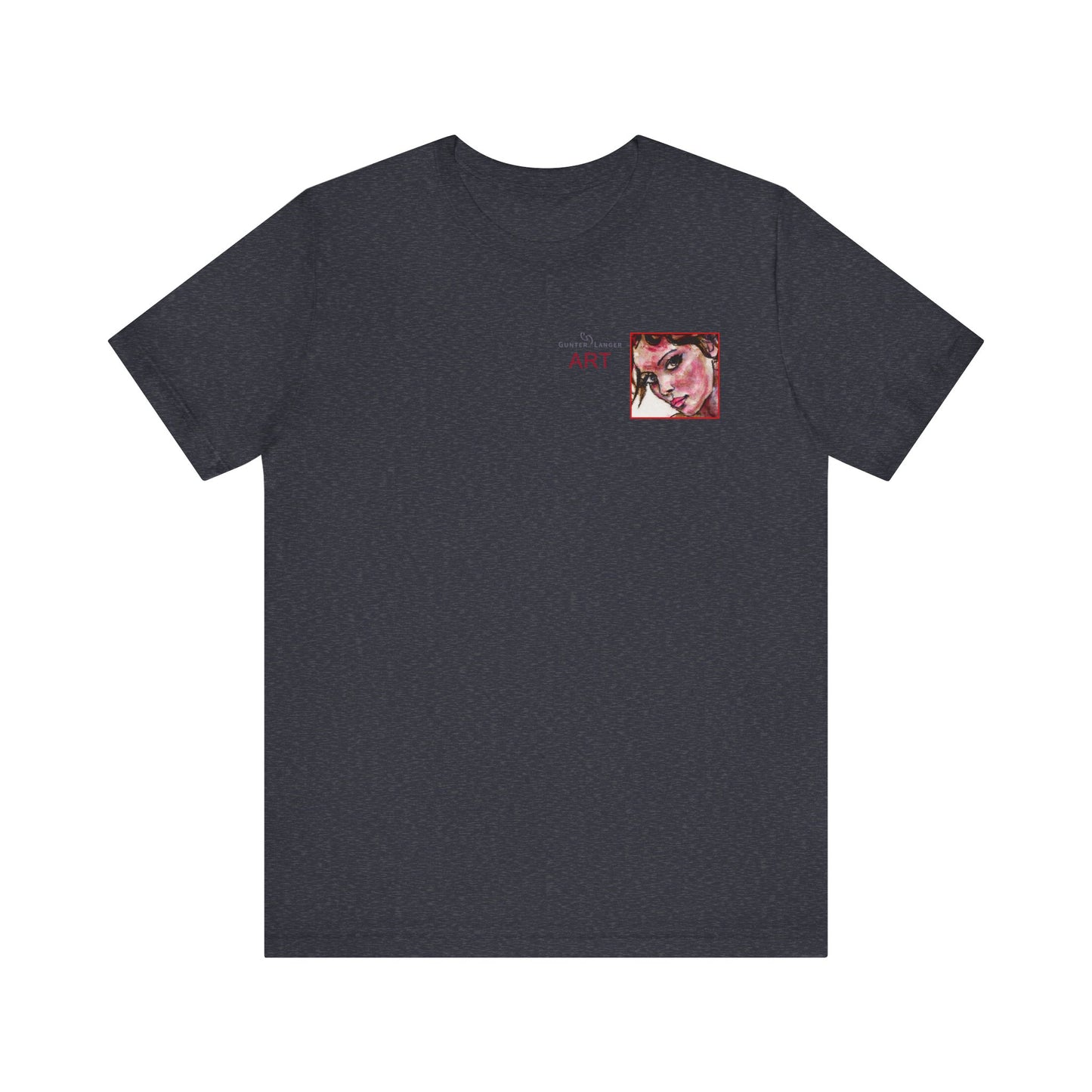 Copy of Unisex Jersey Short Sleeve Tee - Motiv: Annette, H 8 cm