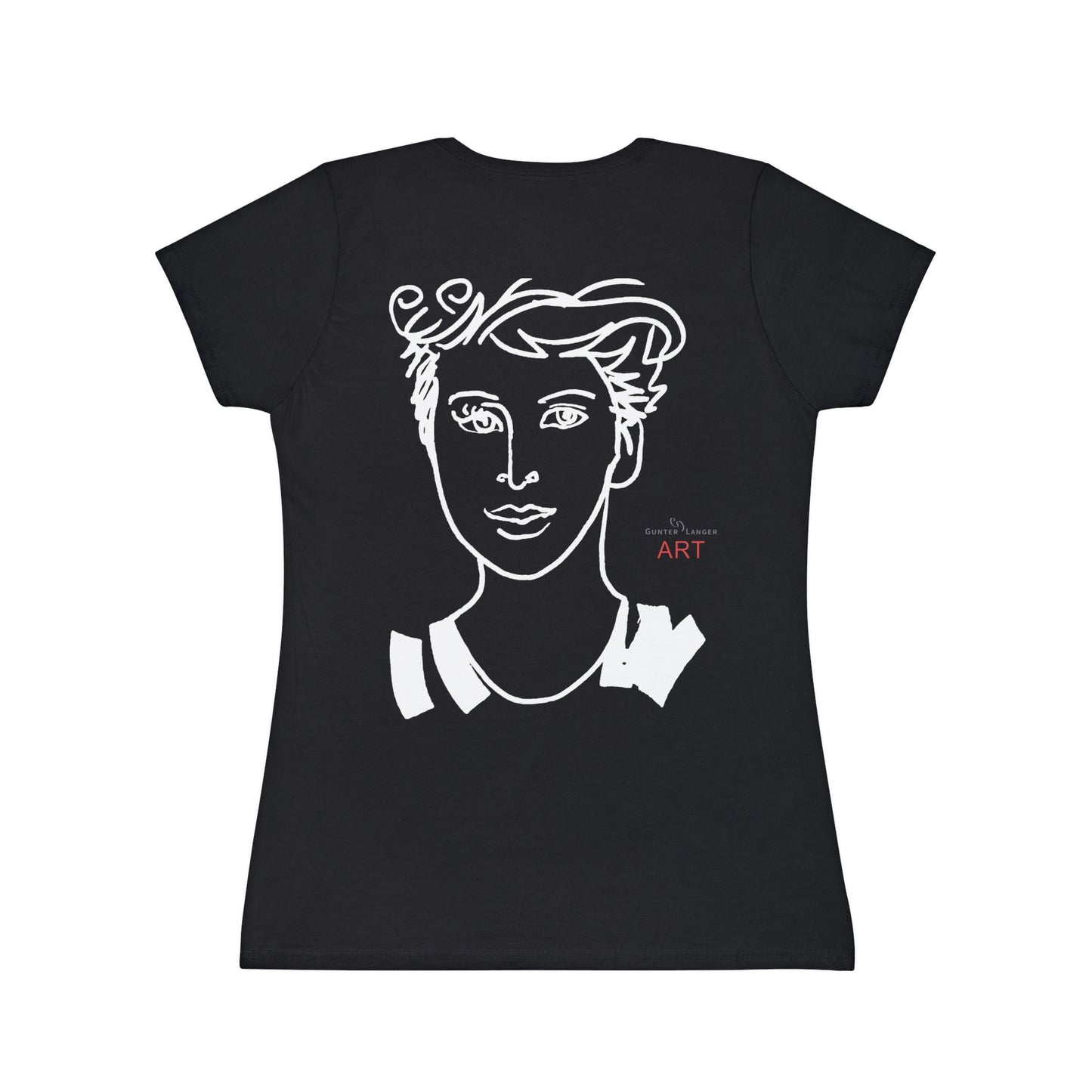 Women's Iconic T-Shirt - Motiv: Lars & Lars (weiß)