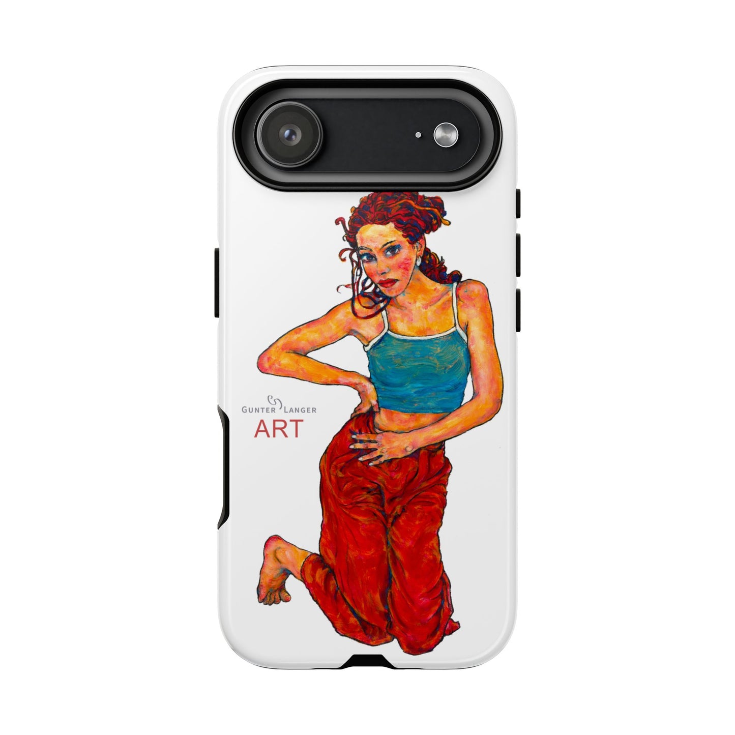 Tough Cases - iPhone - Motiv: Lea, Weiß