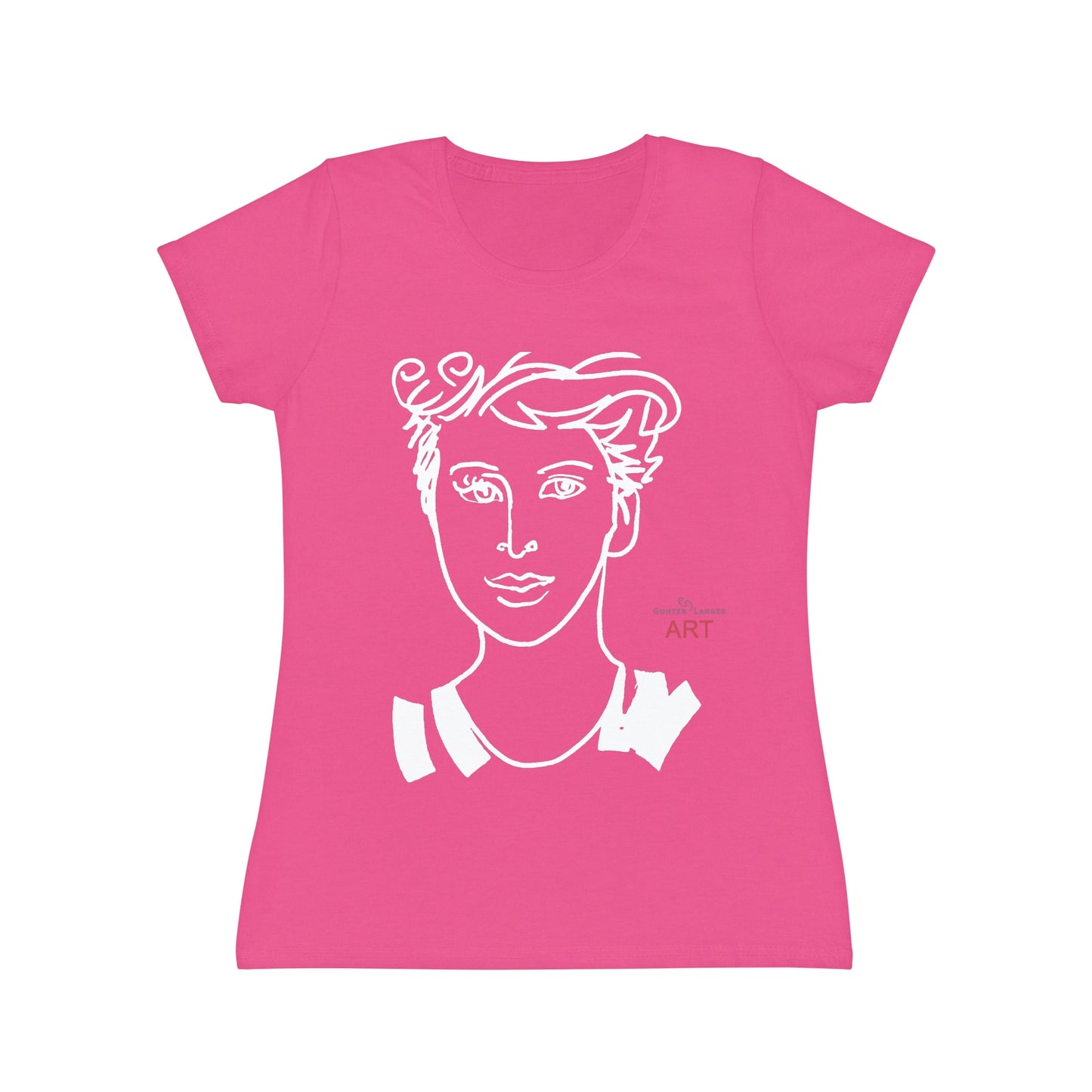 Women's Iconic T-Shirt - Motiv: Lars & Lars (weiß)