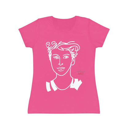 Women's Iconic T-Shirt - Motiv: Lars & Lars (weiß)