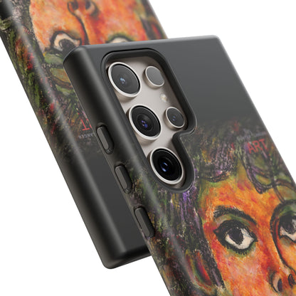 Tough Cases - Google Pixel - Samsung Galaxy - Motiv: MJ, Schwarz