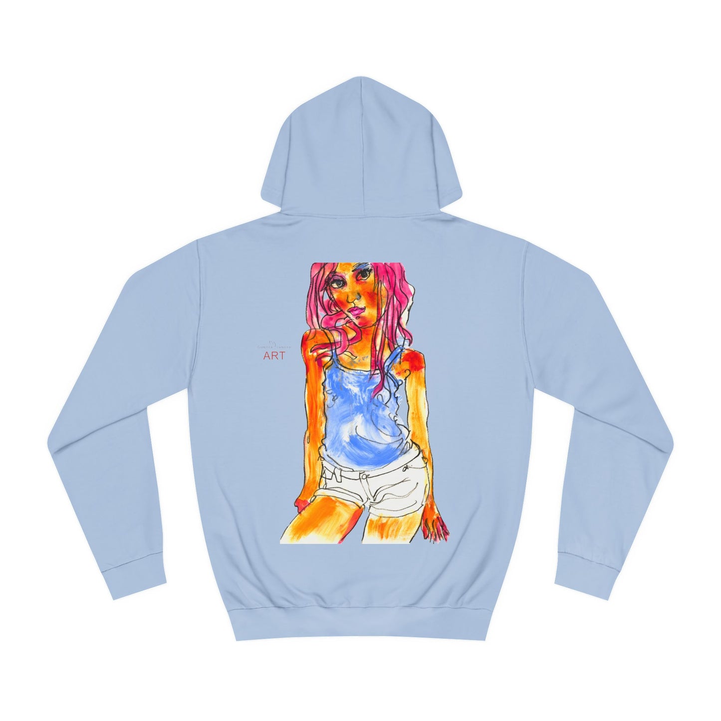 Unisex College Hoodie -  Motiv: Steffi (klein) & Steffi