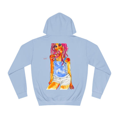 Unisex College Hoodie -  Motiv: Steffi (klein) & Steffi